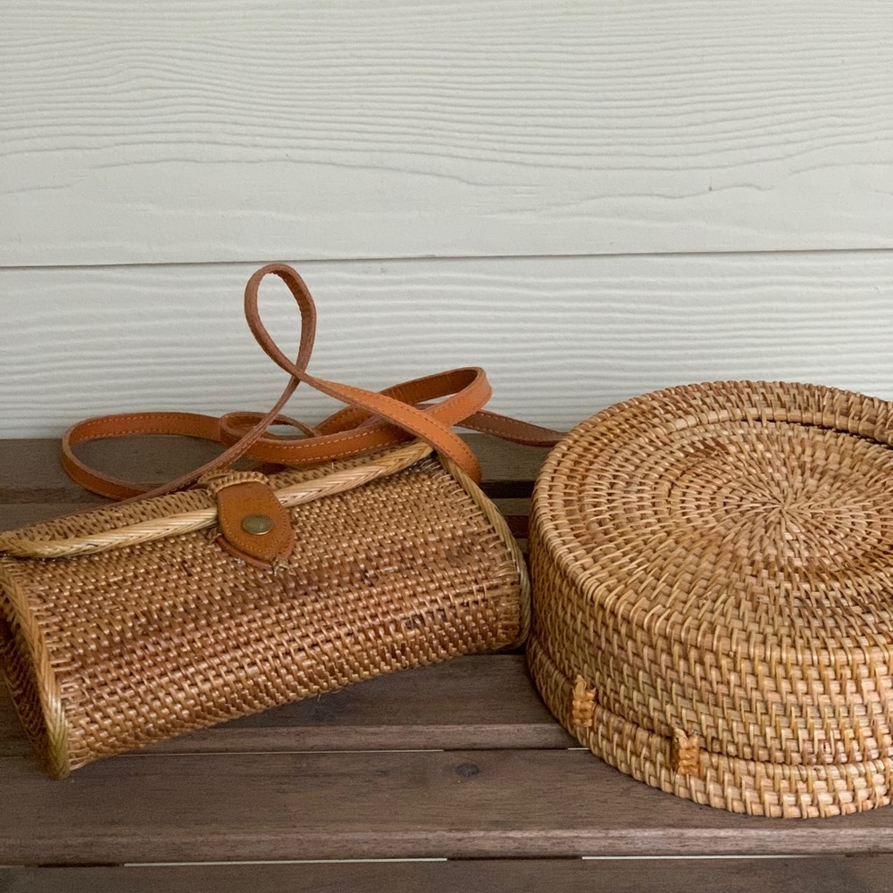 Novum Crafts Finest Handmade Art Rattan bags - Picture 3 of 8